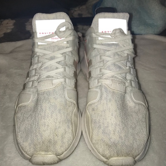White and pink adidas eqt - Picture 1 of 7